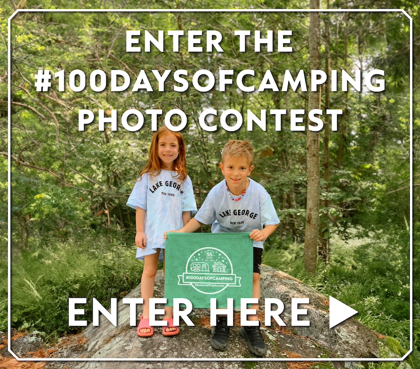 100 days of camping